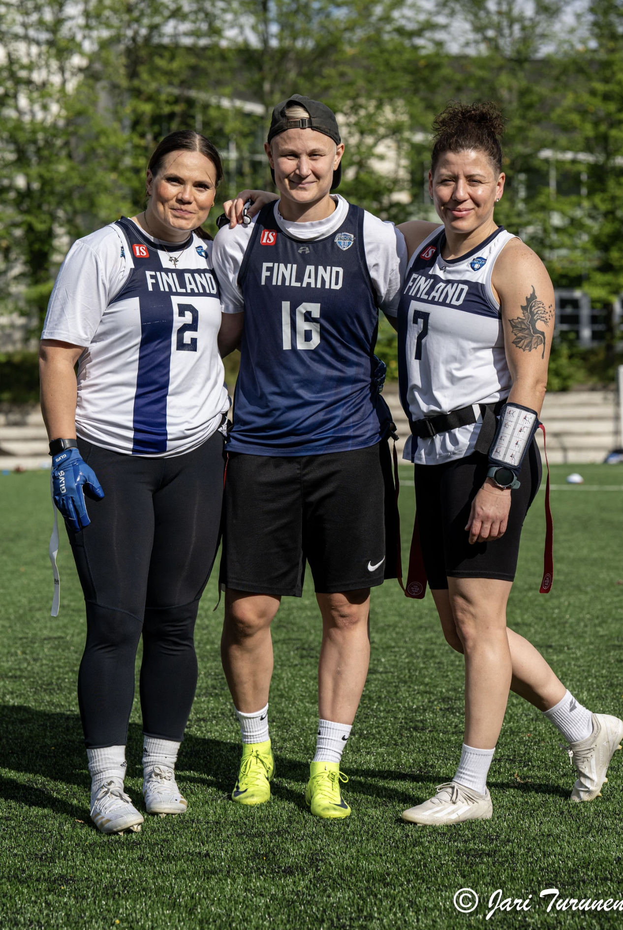 Trojans-edustusta naisten lippupallomaajoukkueessa