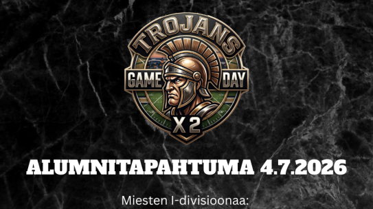 Trojans Game Day x 2 -alumnitapahtuma 4.7.2026