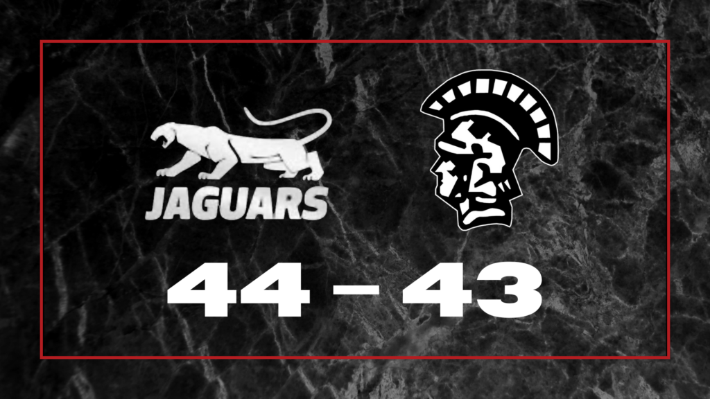 Trojans liekeissä, mutta Jaguars oli pisteen parempi